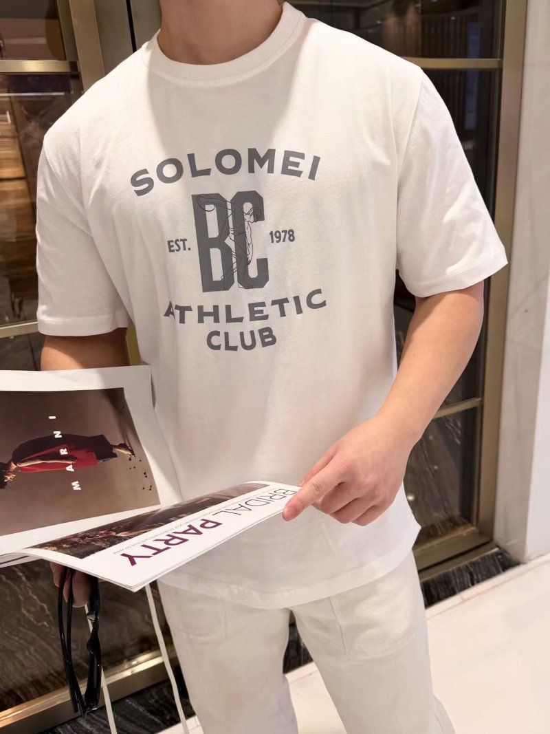 Solomei Athletic Club Graphic White T-Shirt view