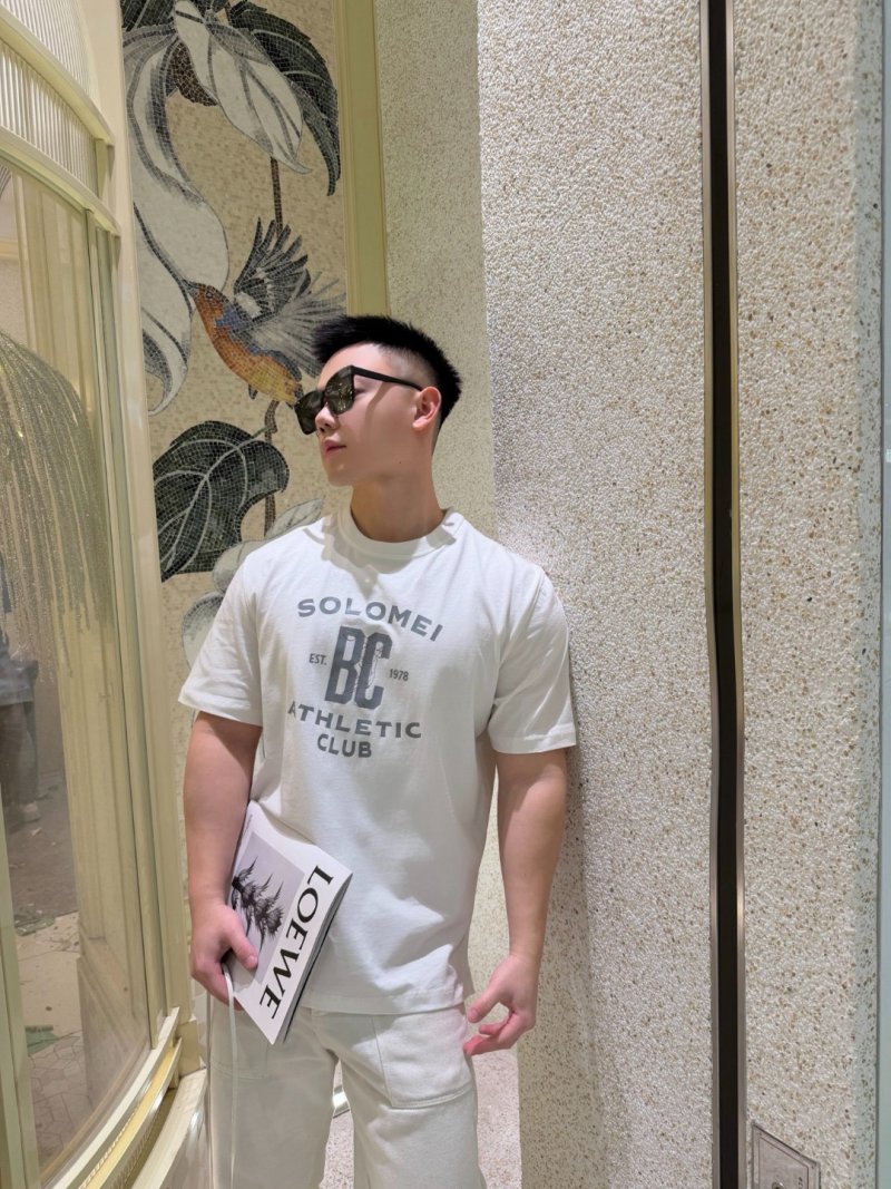Solomei Athletic Club Graphic White T-Shirt view