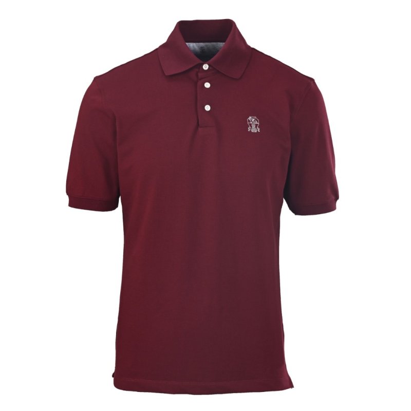 Burberry Classic Polo Shirt Burgundy view