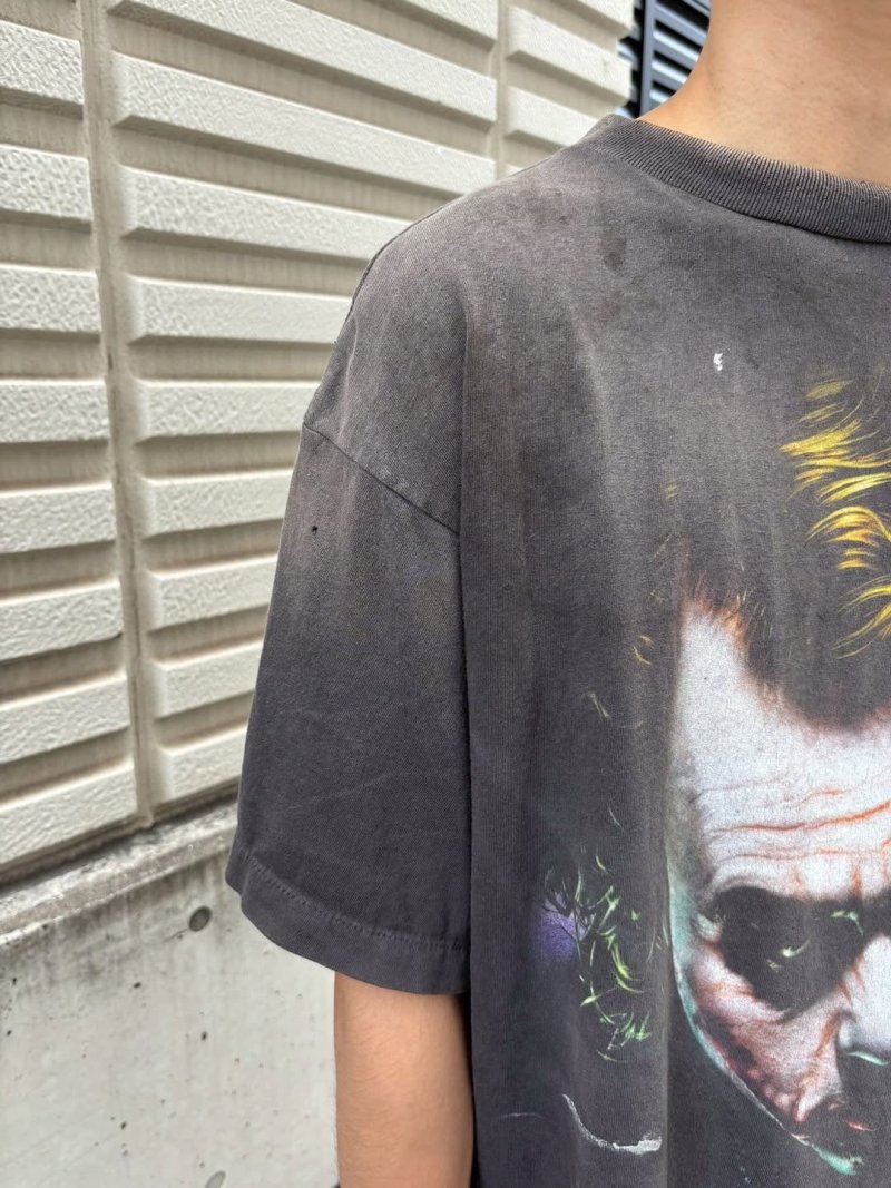 Charcoal Graphic Portrait T-Shirt view