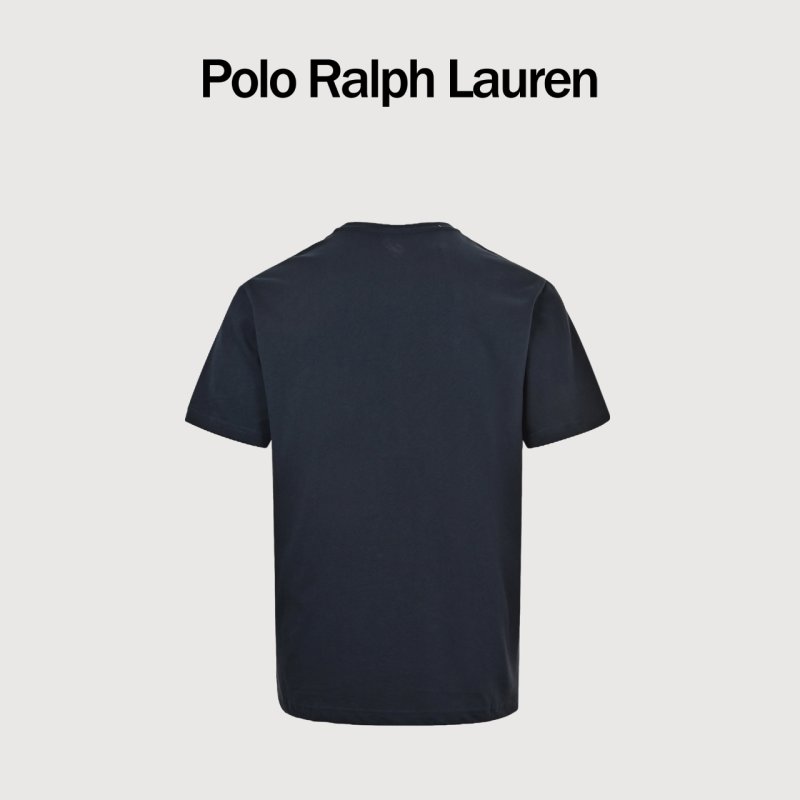 Ralph Lauren Pony Logo Navy Crew Neck T-Shirt view