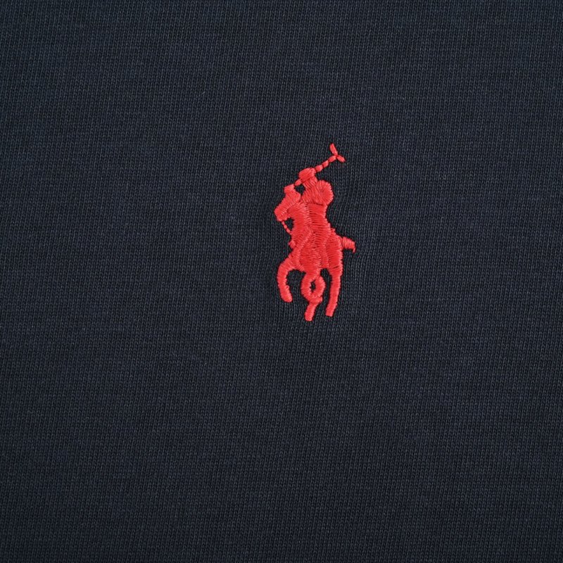 Ralph Lauren Pony Logo Navy Crew Neck T-Shirt view