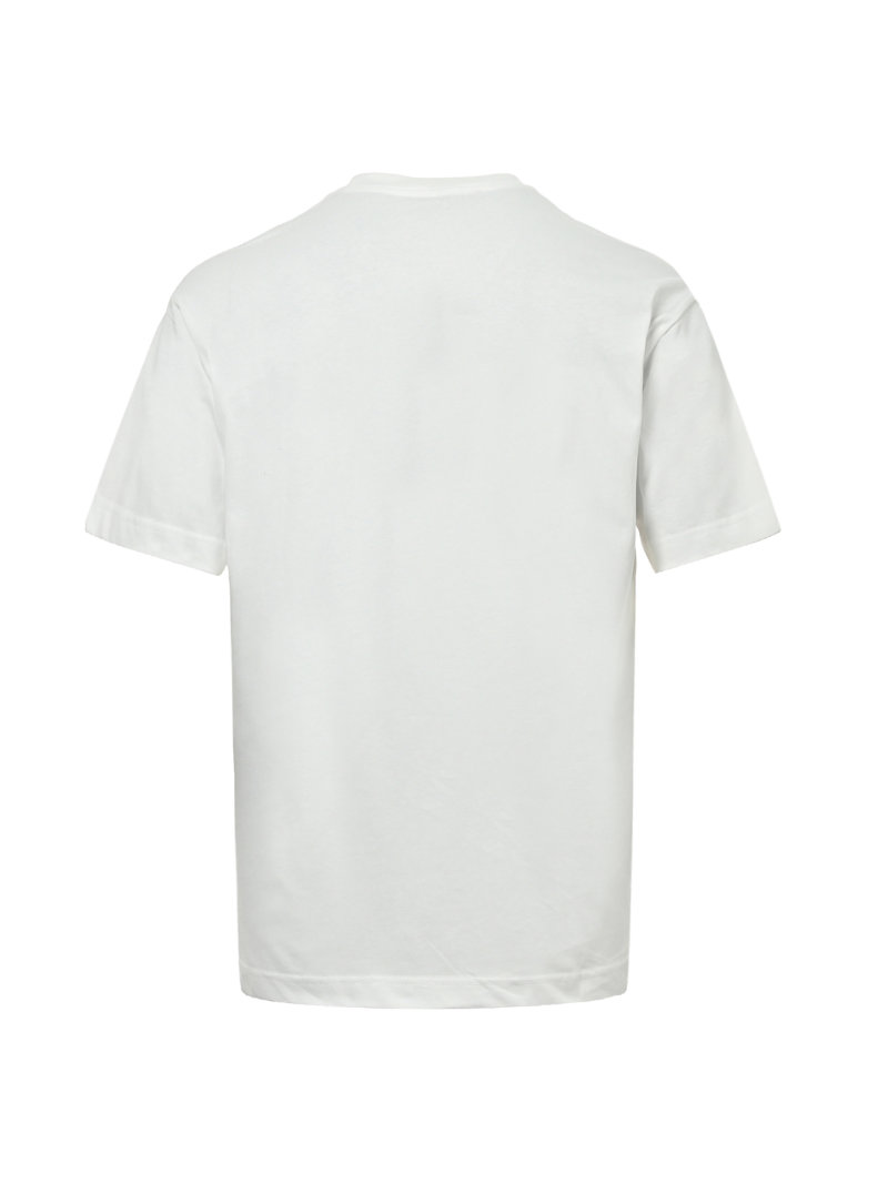 Acne Studios White Logo Circle T-Shirt view