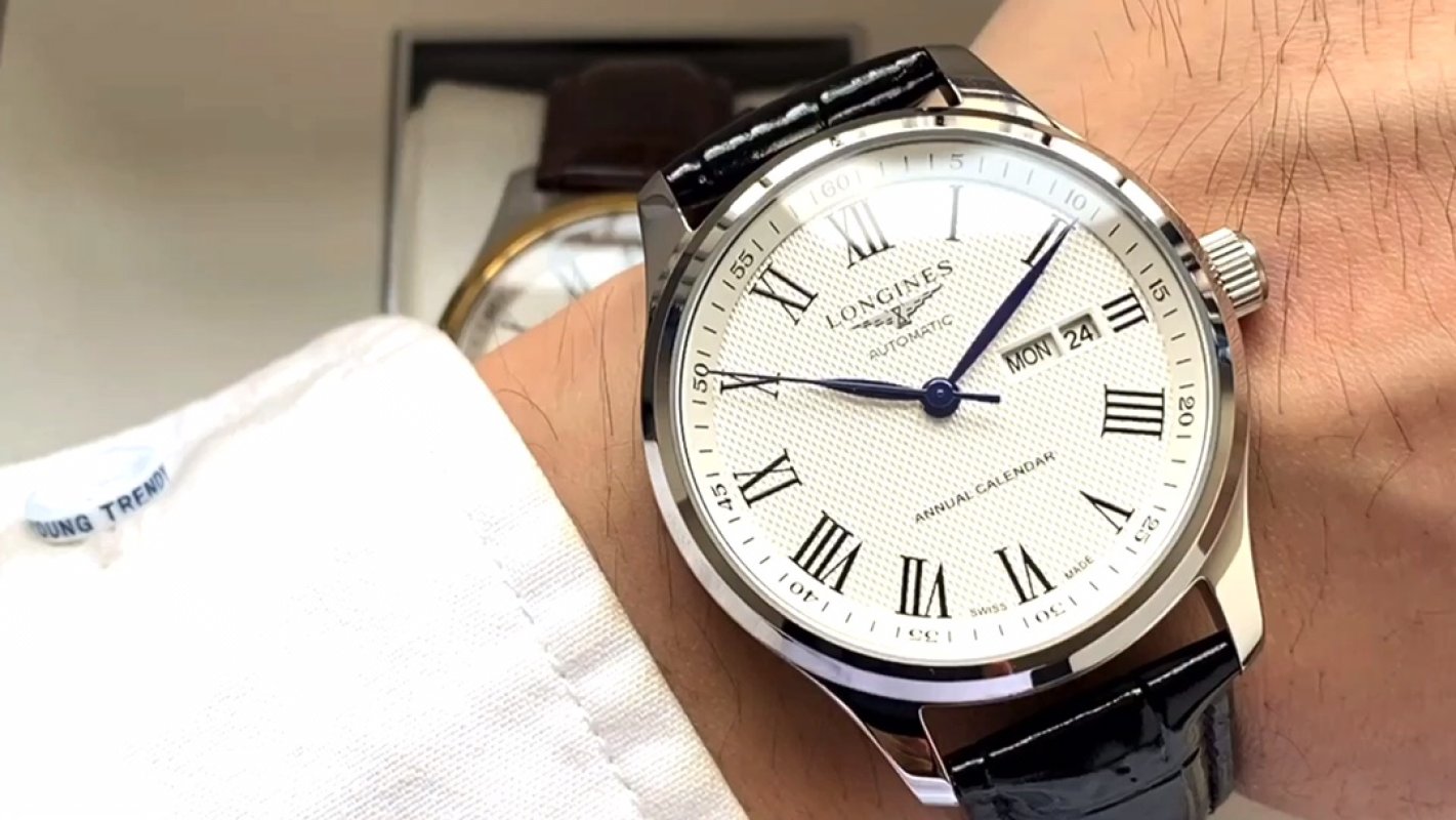 Longines Master Collection Silver Dial Automatic Watch 40mm