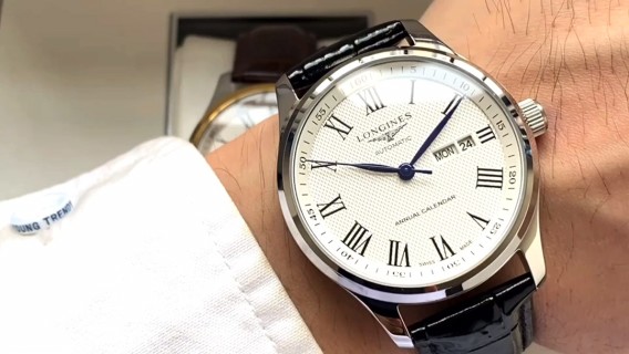 Longines Master Collection Silver Dial Automatic Watch 40mm