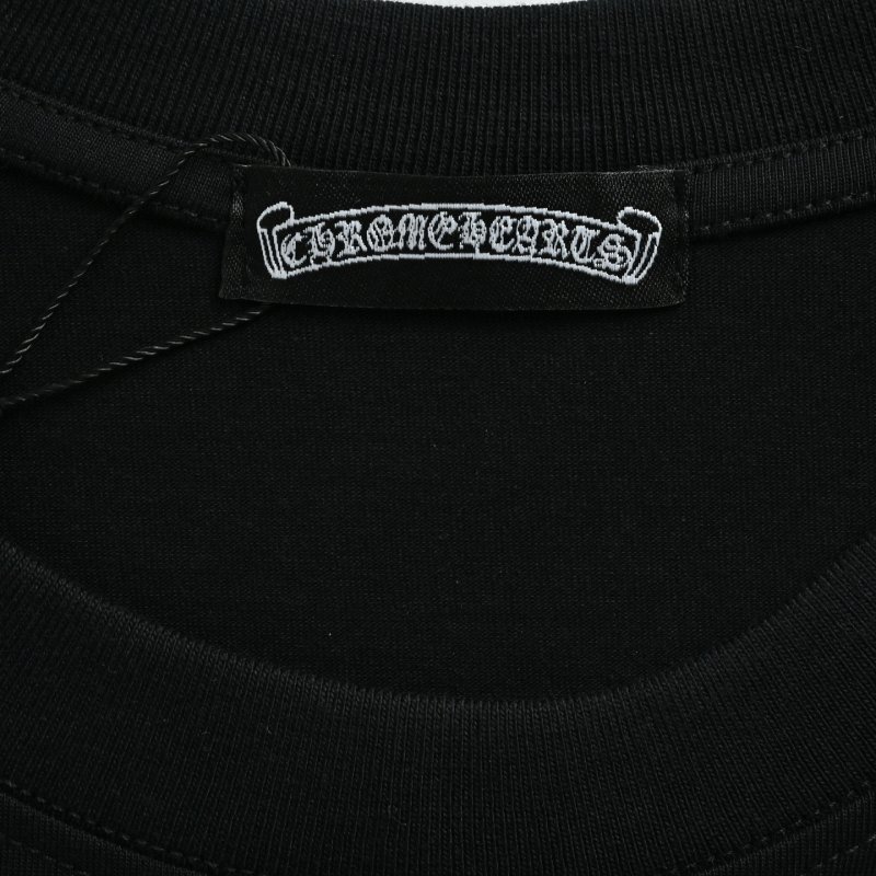 Chrome Hearts Black Graphic Back Print T-Shirt view