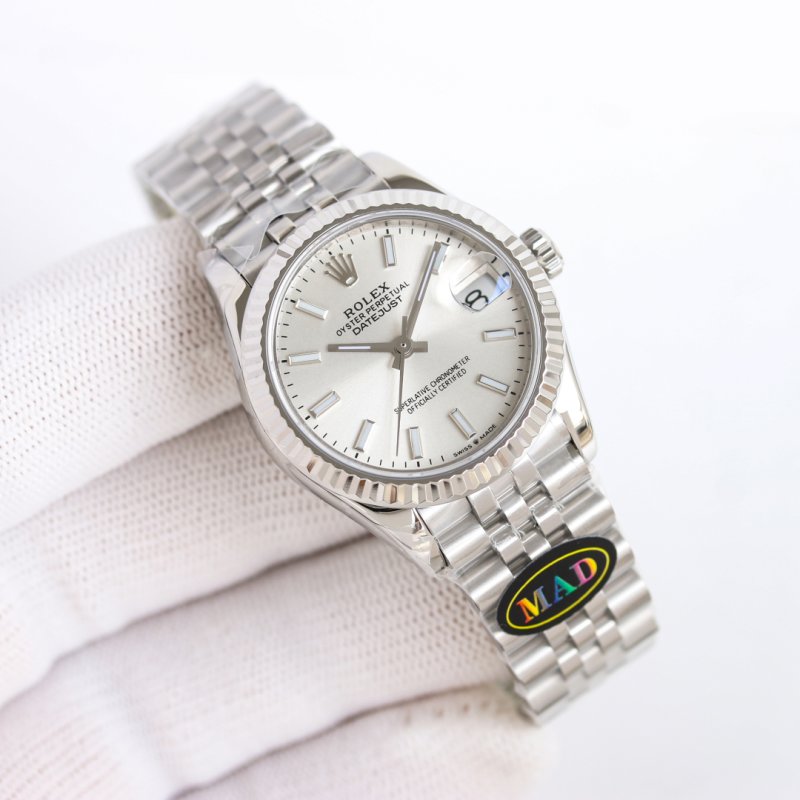 Rolex Datejust 31mm Silver Dial Jubilee Steel Watch