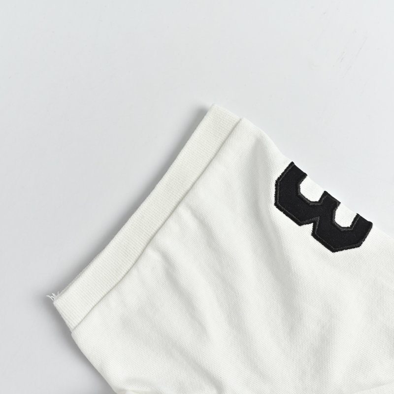 Polo Ralph Lauren White Pique Polo Shirt view