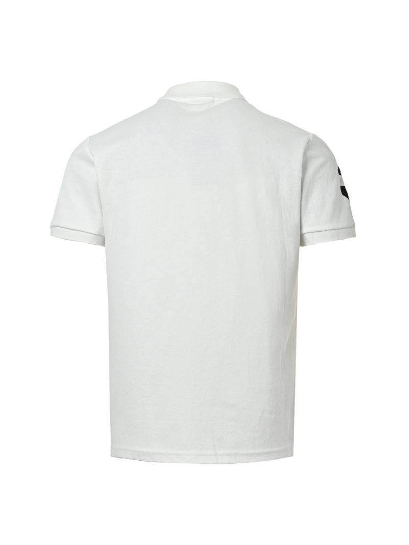 Polo Ralph Lauren White Pique Polo Shirt view