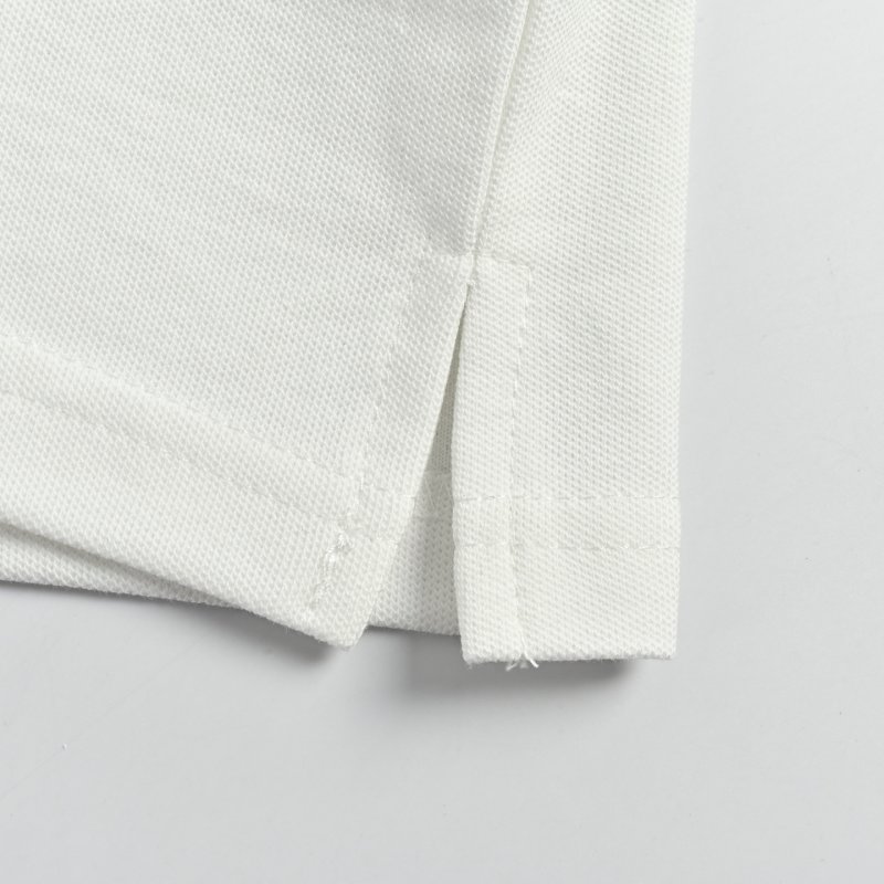 Polo Ralph Lauren White Pique Polo Shirt view