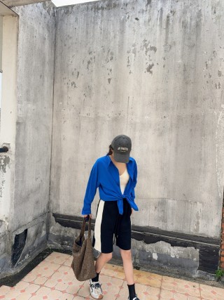 Black Biker Shorts Mid-Length view 9