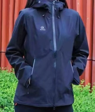 Navy Windbreaker Shell Jacket view 3
