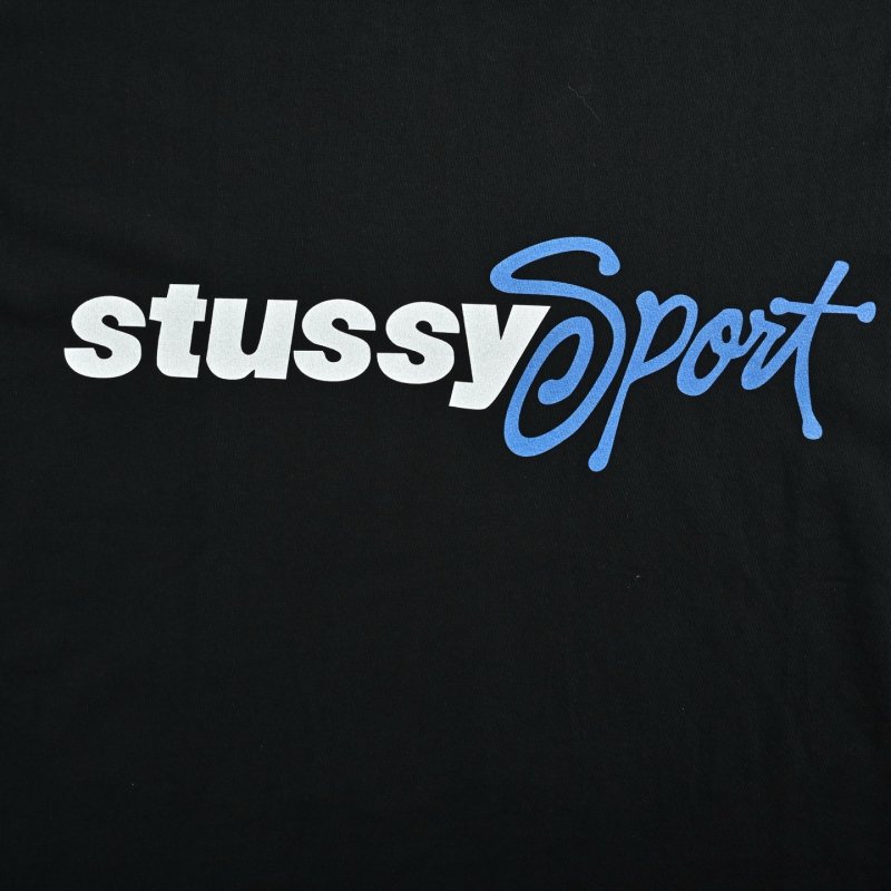 Stüssy Sport Black T-Shirt view