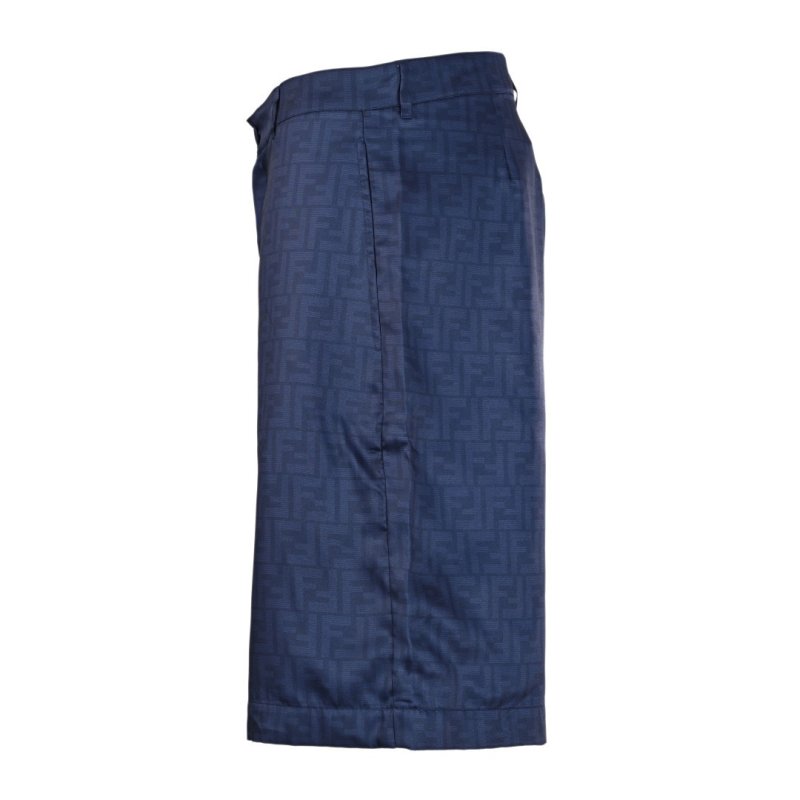 Fendi FF Monogram Navy Shorts view