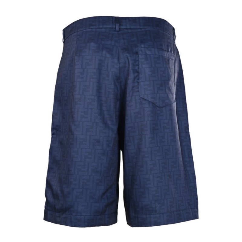 Fendi FF Monogram Navy Shorts view