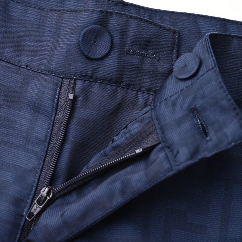 Fendi FF Monogram Navy Shorts view