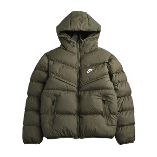 Nike Olive Green Puffer Down Jacket view 7