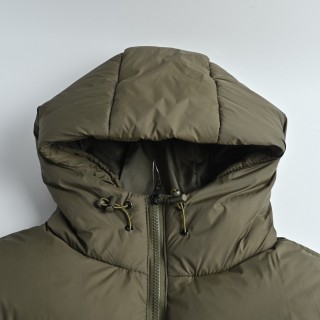 Nike Olive Green Puffer Down Jacket view 10