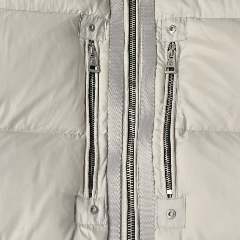 Navy Puffer Down Jacket – Quilted Winter Coat view