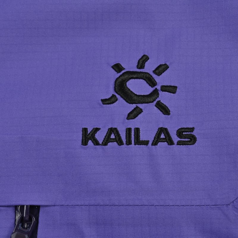 Purple Windbreaker Jacket with Logo view