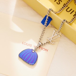 Louis Vuitton x Yayoi Kusama Pumpkin Metal Necklace view 5
