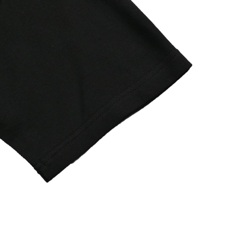Black Oversized T-Shirt with Number 7 Graphic Print view