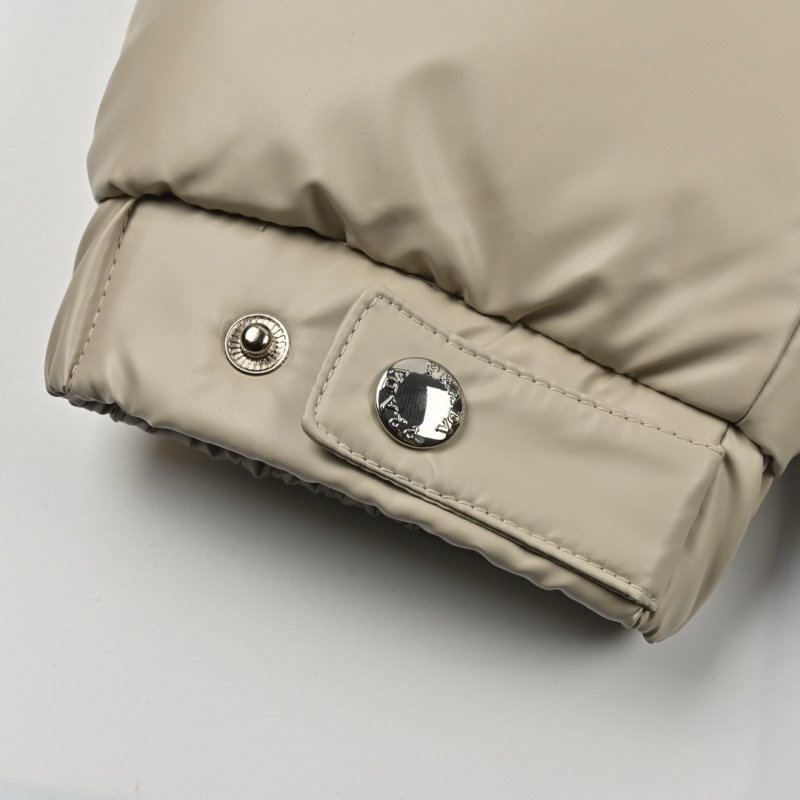 Prada Re-Edition Puffer Down Jacket Cream view