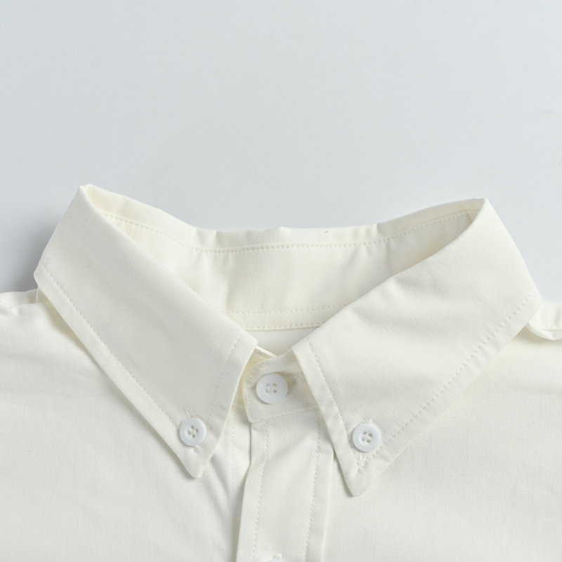 Balenciaga White Oversized Logo Shirt view