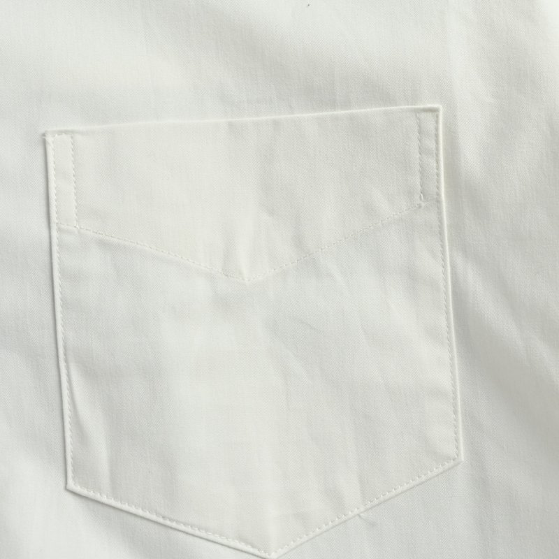 Balenciaga White Oversized Logo Shirt view