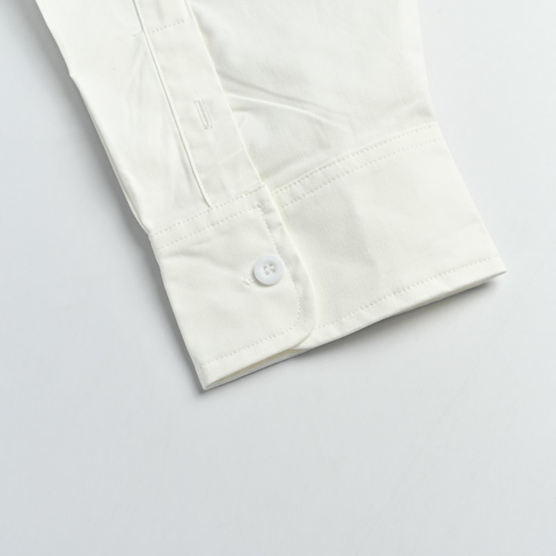 Balenciaga White Oversized Logo Shirt view