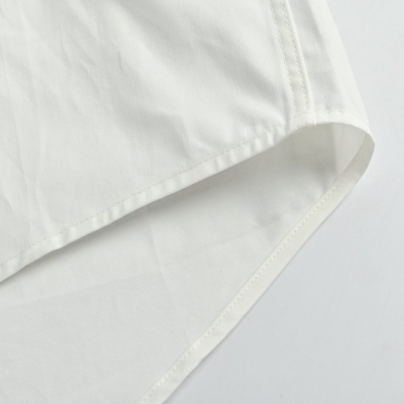 Balenciaga White Oversized Logo Shirt view