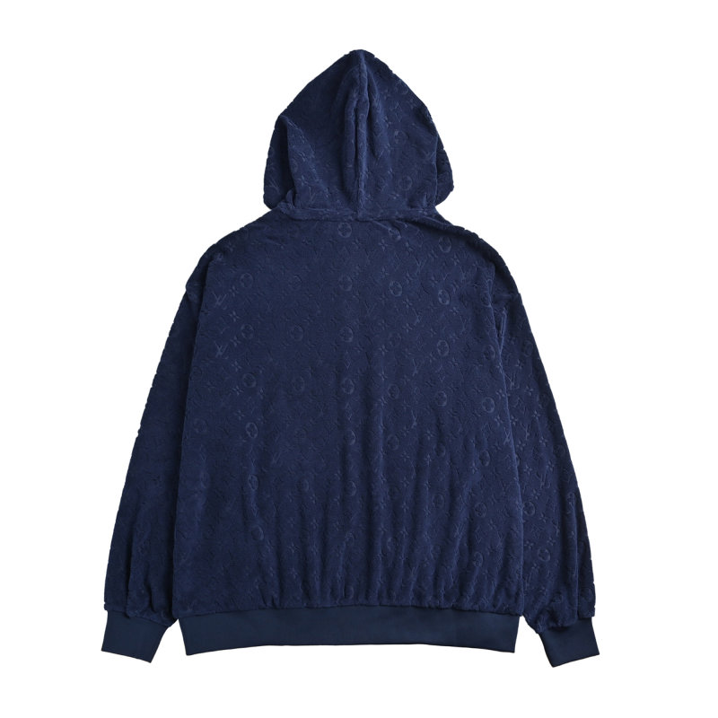 Black Oversized Denim Zip Jacket view