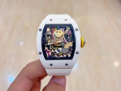 Richard Mille RM67 Smiley White Ceramic Limited Edition