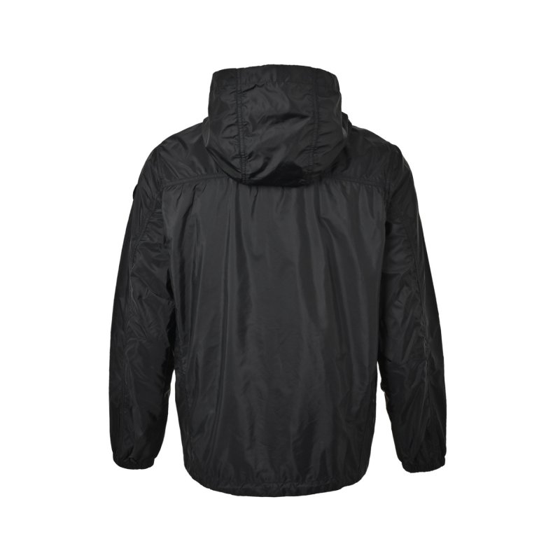 Stone Island Black Windbreaker Jacket view