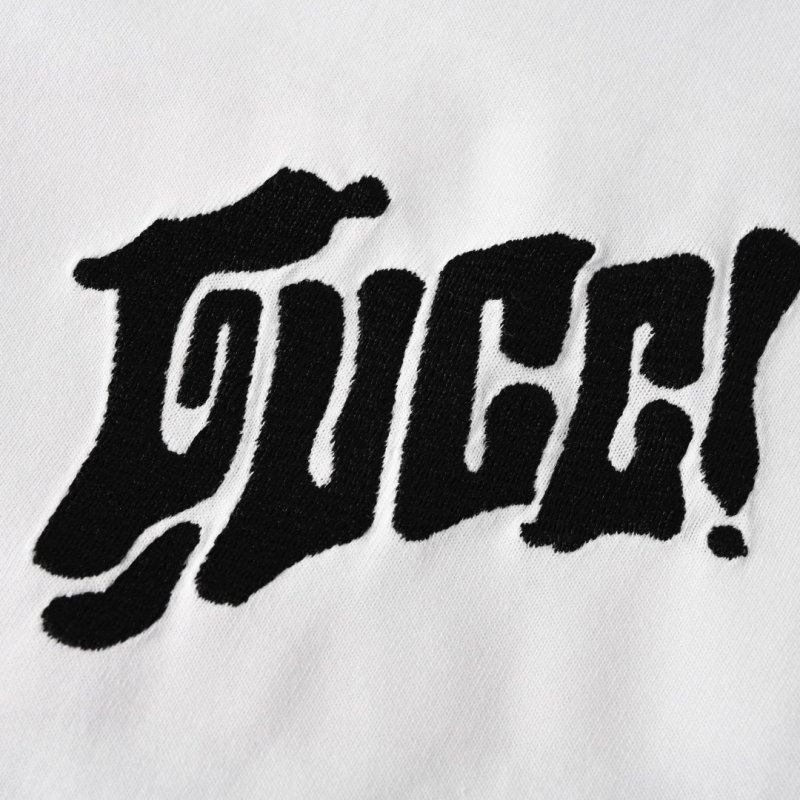 Gucci Logo Print T-Shirt Cream view