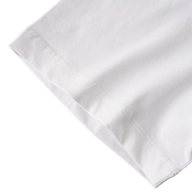 Gucci Logo Print T-Shirt Cream view