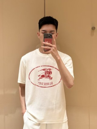 Burberry EKD Rope Logo Cream T-Shirt view 12