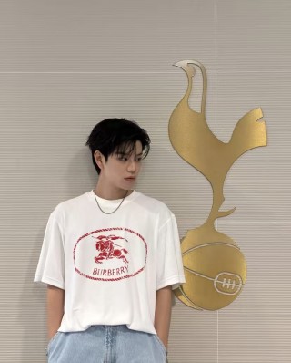 Burberry EKD Rope Logo Cream T-Shirt view 6