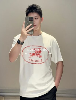 Burberry EKD Rope Logo Cream T-Shirt view 8