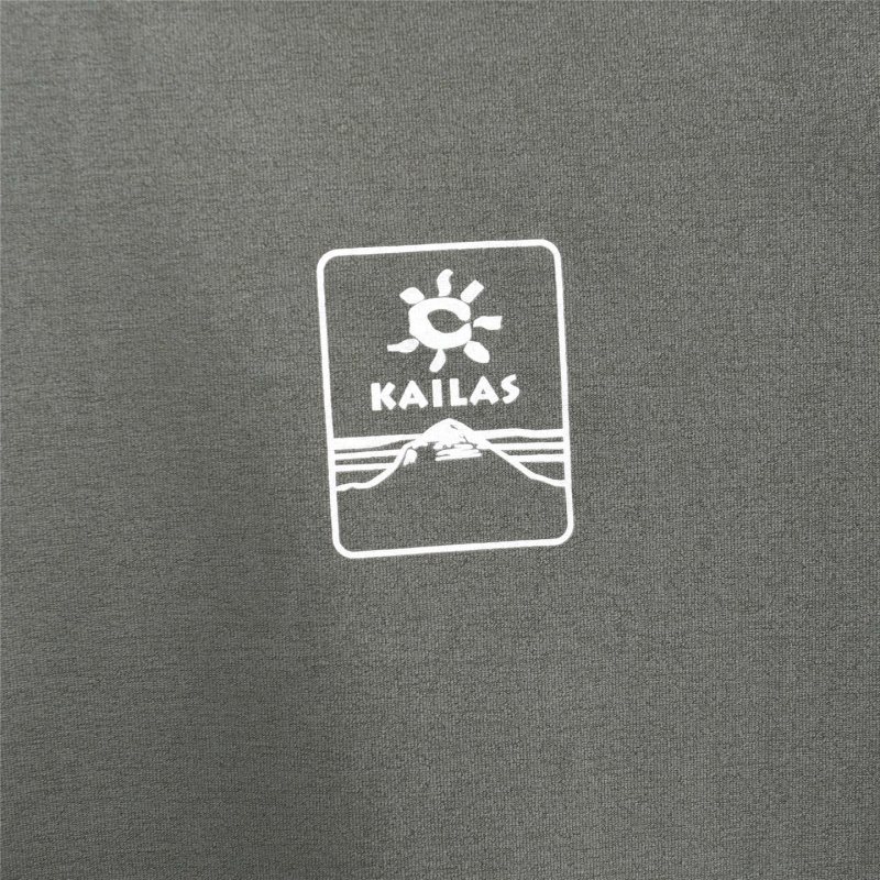 Sage Green Pocket T-Shirt with Embroidered Logo view