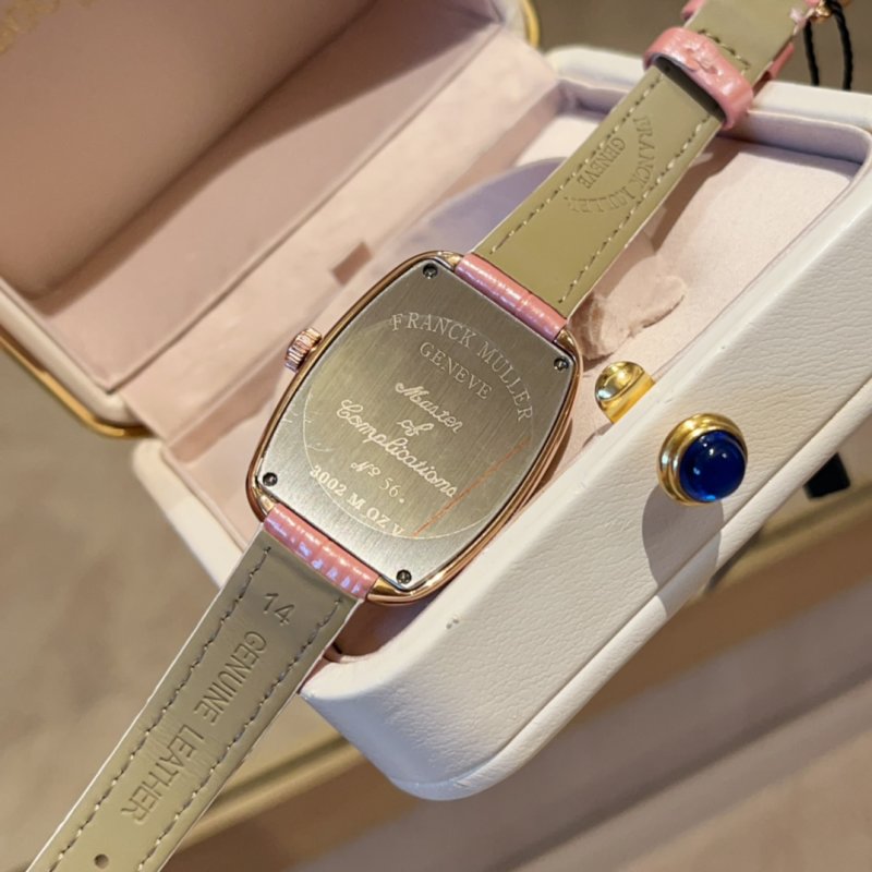Franck Muller Starry Diamond Oval Women's Watch Pink view