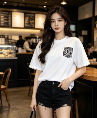 Dior Logo Patch White T-Shirt view 7