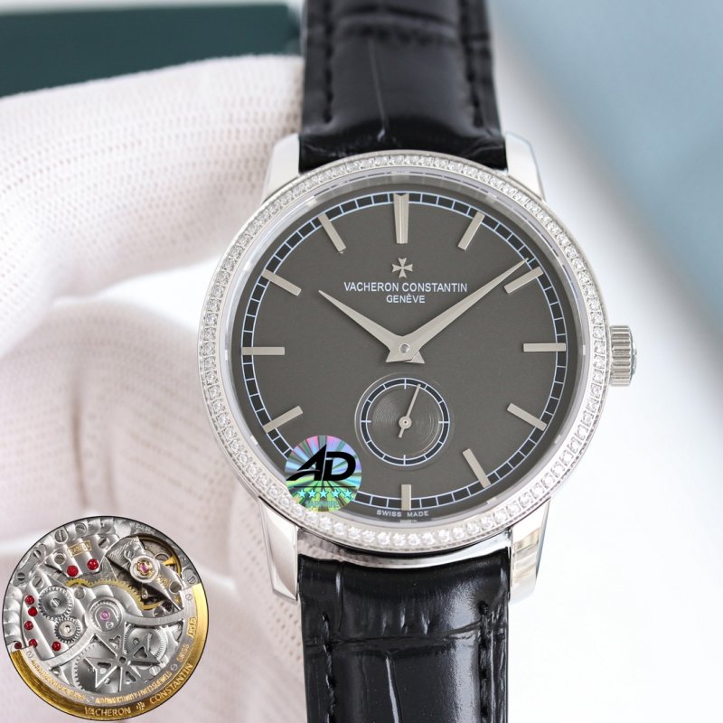 Vacheron Constantin Patrimony Automatic Diamond Bezel Watch view