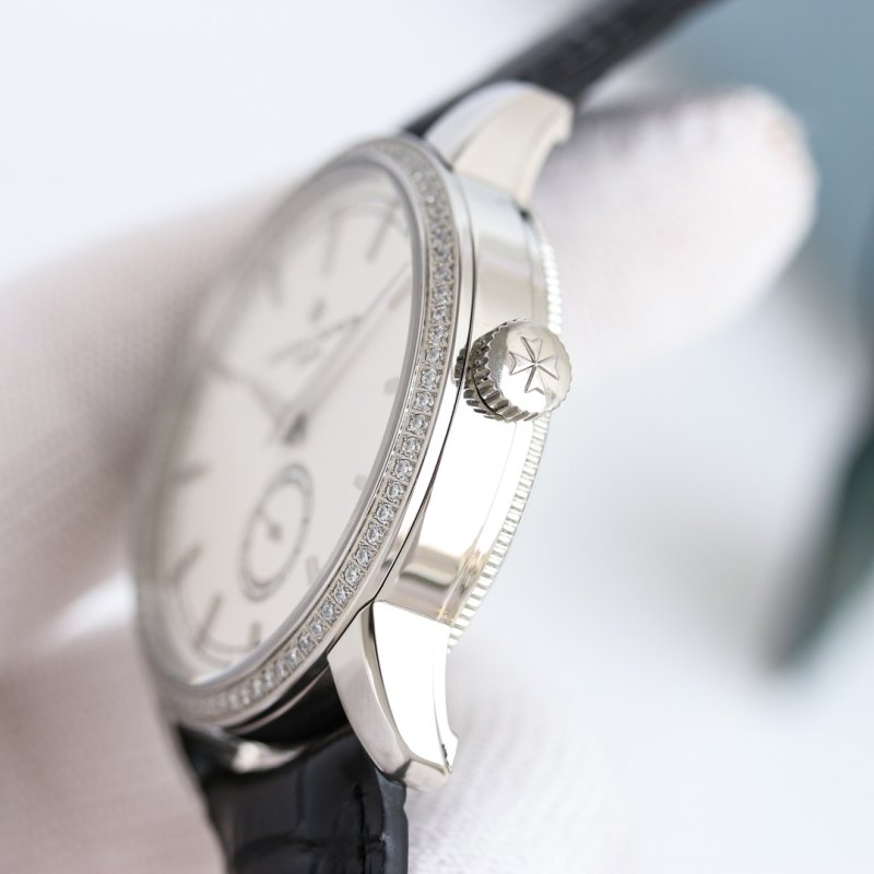 Vacheron Constantin Patrimony Automatic Diamond Bezel Watch view