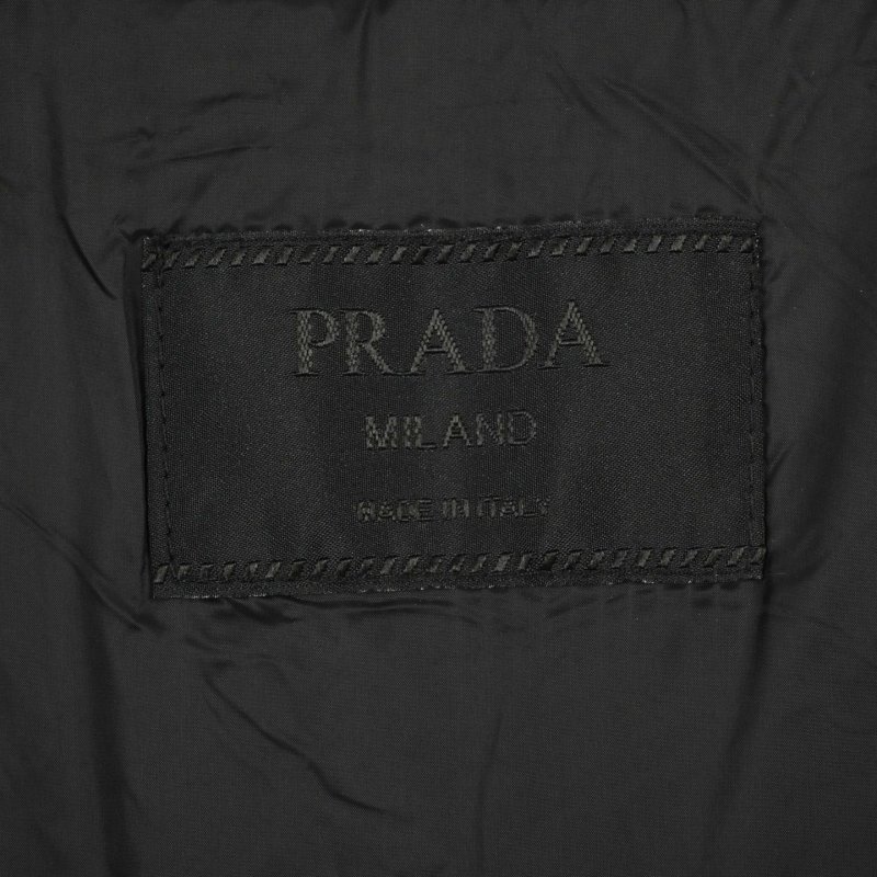 Prada Black Nylon Down Jacket view