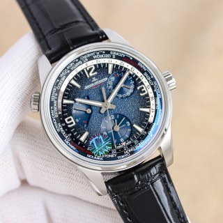 Jaeger-LeCoultre Geographic WT World Time 42mm Blue Black Watch view 2