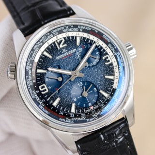 Jaeger-LeCoultre Geographic WT World Time 42mm Blue Black Watch view 3