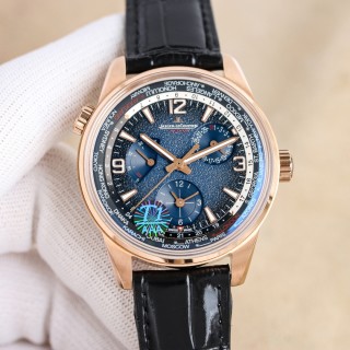 Jaeger-LeCoultre Geographic WT World Time 42mm Blue Black Watch view 4