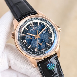 Jaeger-LeCoultre Geographic WT World Time 42mm Blue Black Watch view 5