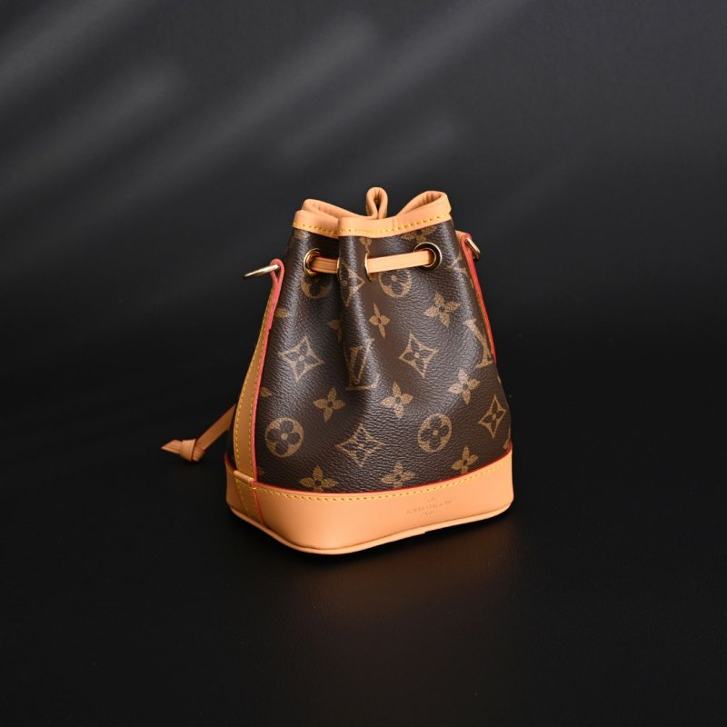 Louis Vuitton Nano Noé Monogram Canvas Bucket Bag
